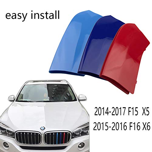 Lanyun Grille Insert Trims Decorate Compatible with bmw 20142018 X5 F15 or 20152017 F16 series grill 7Beam accessories - Image 3