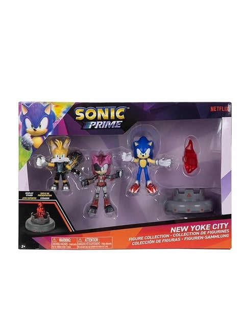 Sonic The Hedgehog Prime Multipack Mini Figures 6cm