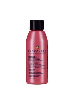 PUREOLOGY Smooth Perfection Shampoo For Frizzy Colortreated Hair Smooths Hair & Controls Frizz Sulfatefree Vegan Updated Packaging 1.7 Fl. Oz.  - Image 1