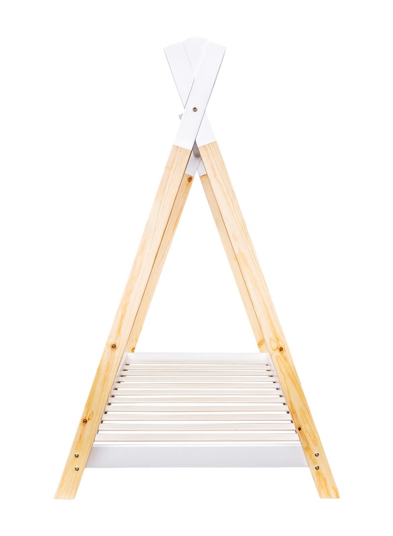 Kinder Valley Teepee Toddler Bed Frame Two Tone | Pine Kid's Bed - Image 3