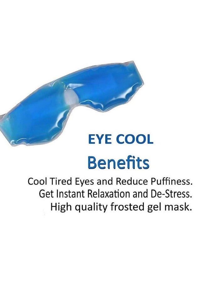 Zenkova Cooling Gel Relaxing Eye Mask for Dark Circles, Dry Eyes, Cooling Eyes, Pain Relief, Redness, Eye Patches, Sleeping Cool Pad Suitable for All Family Members - Blue - Image 3
