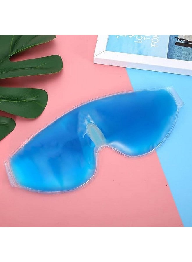 Zenkova Cooling Gel Relaxing Eye Mask for Dark Circles, Dry Eyes, Cooling Eyes, Pain Relief, Redness, Eye Patches, Sleeping Cool Pad Suitable for All Family Members - Blue - Image 4