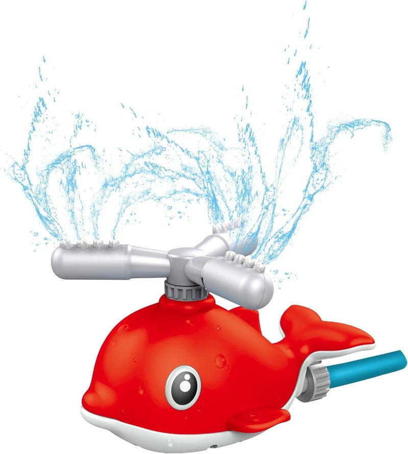 New Boy Aqua Dolphin Splash Water Sprinkler Toy, Outdoor Garden Water Spray Toy for Kids, Fun Summer Backyard Water-Play Toys, Perfect Beach and Pool Toys for Boys Girls Ages 3+ - 698135 - Image 1