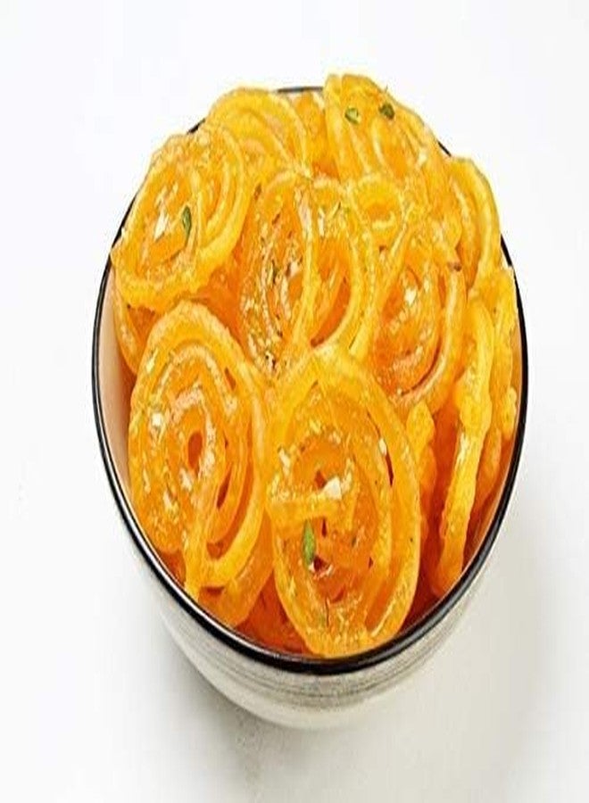 Homenique Cotton Double-Layered Jalebi Making Cloth with Center Hole | Washable Reusable Hand-Stitched Imarti Cloth for Smooth Batter Flow | 14 Inch Off-White - Image 3