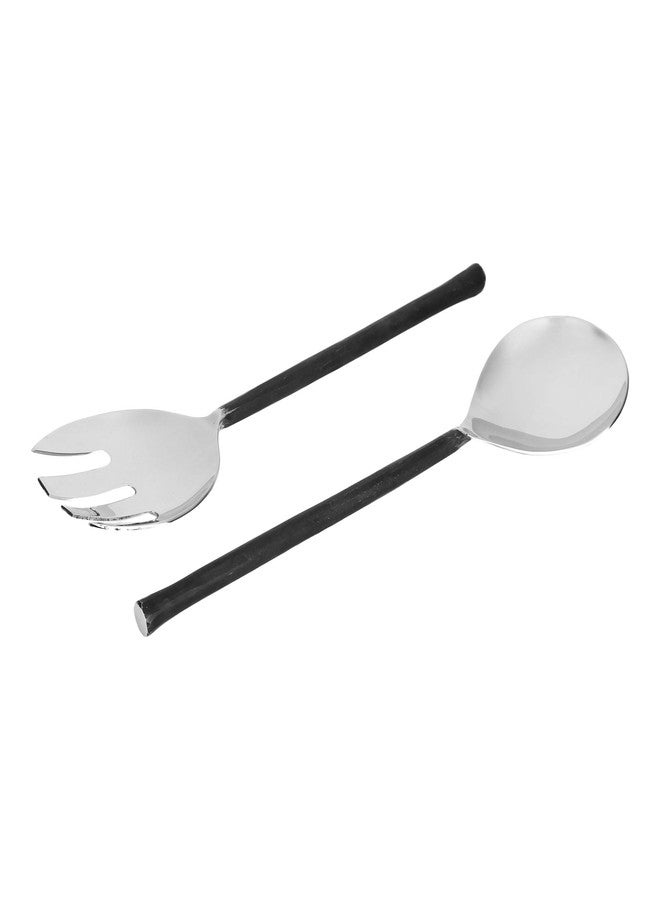 Wrap Your Wish Black Rustic Finish Serving Cutlery Set, Dinnerware,Modern Cutlery, Table Decor, Table Ware - Image 3