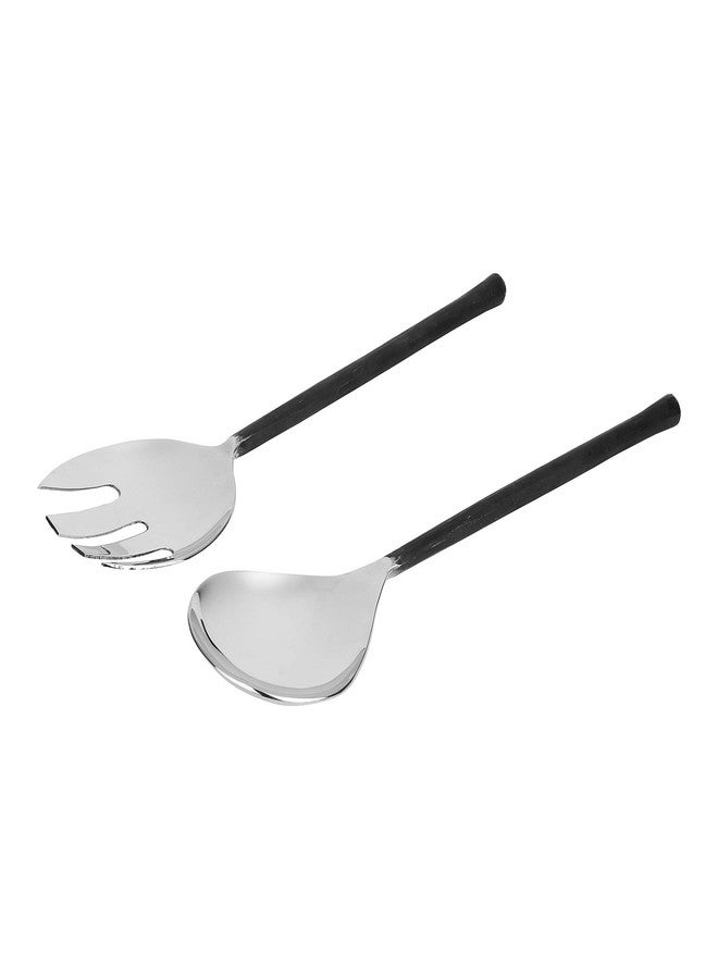 Wrap Your Wish Black Rustic Finish Serving Cutlery Set, Dinnerware,Modern Cutlery, Table Decor, Table Ware - Image 4