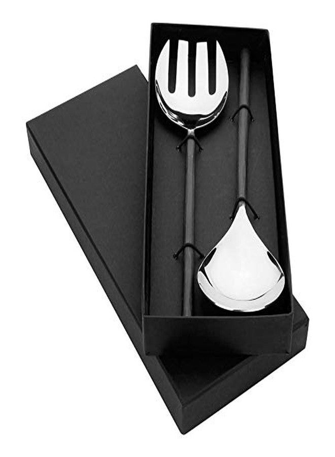 Wrap Your Wish Black Rustic Finish Serving Cutlery Set, Dinnerware,Modern Cutlery, Table Decor, Table Ware - Image 1
