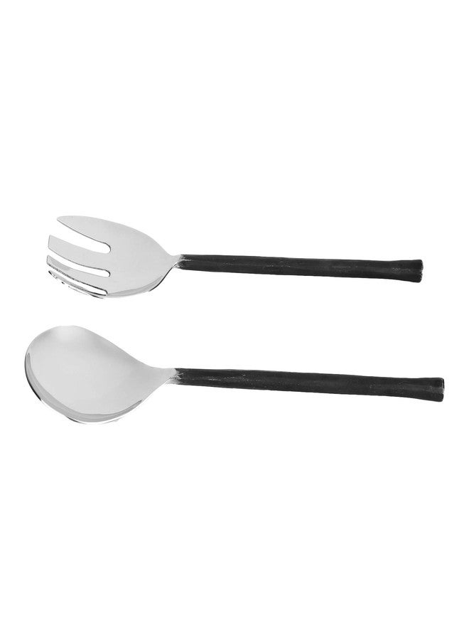 Wrap Your Wish Black Rustic Finish Serving Cutlery Set, Dinnerware,Modern Cutlery, Table Decor, Table Ware - Image 5