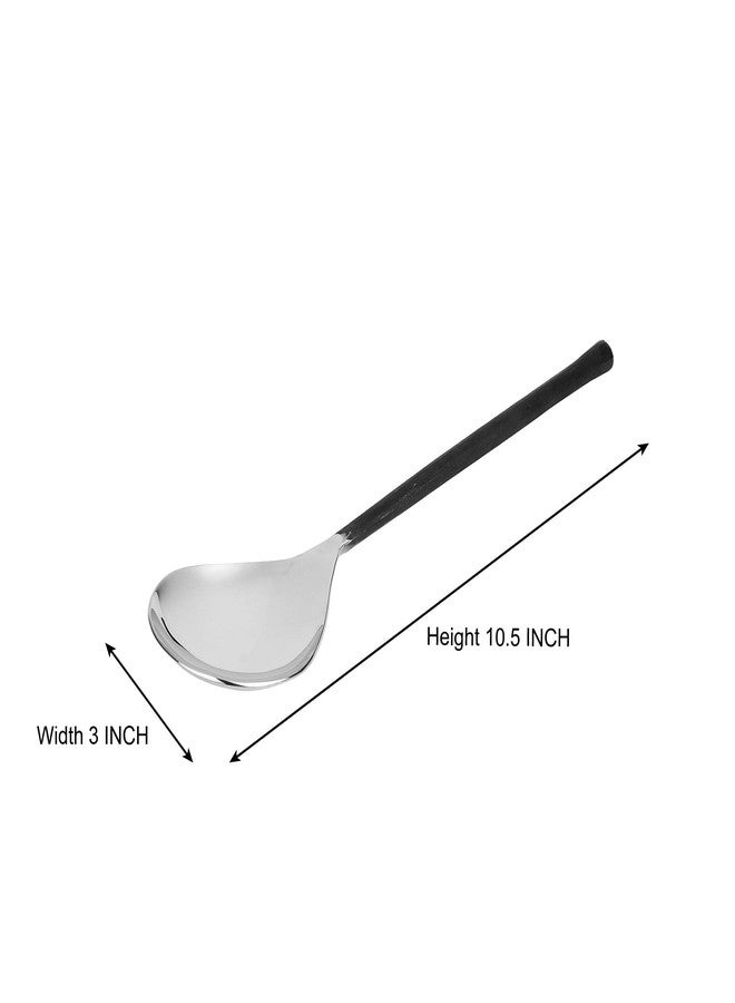 Wrap Your Wish Black Rustic Finish Serving Cutlery Set, Dinnerware,Modern Cutlery, Table Decor, Table Ware - Image 2