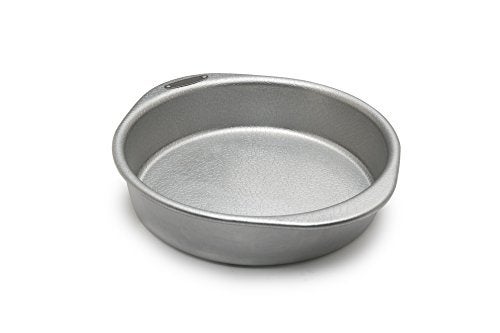 Doughmakers 9" Round Cake Commercial Grade Aluminum Bake Pan, Silver - Image 4