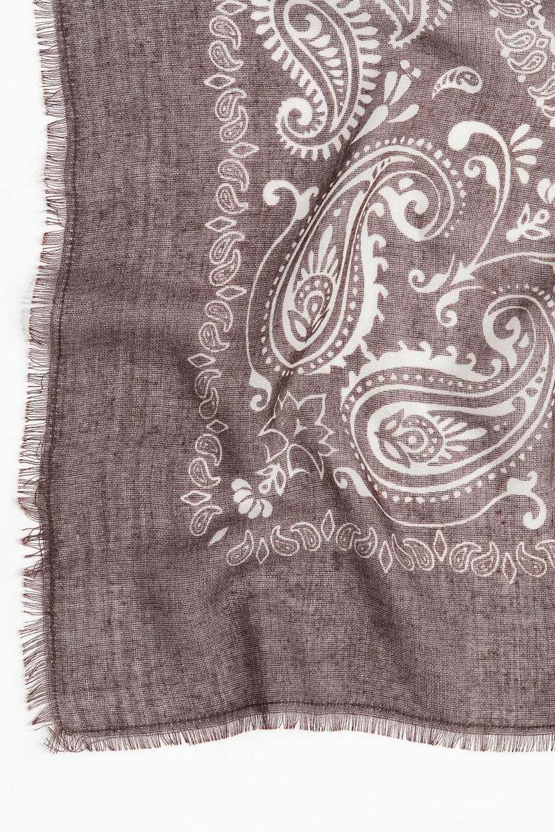 H&M Patterned scarf