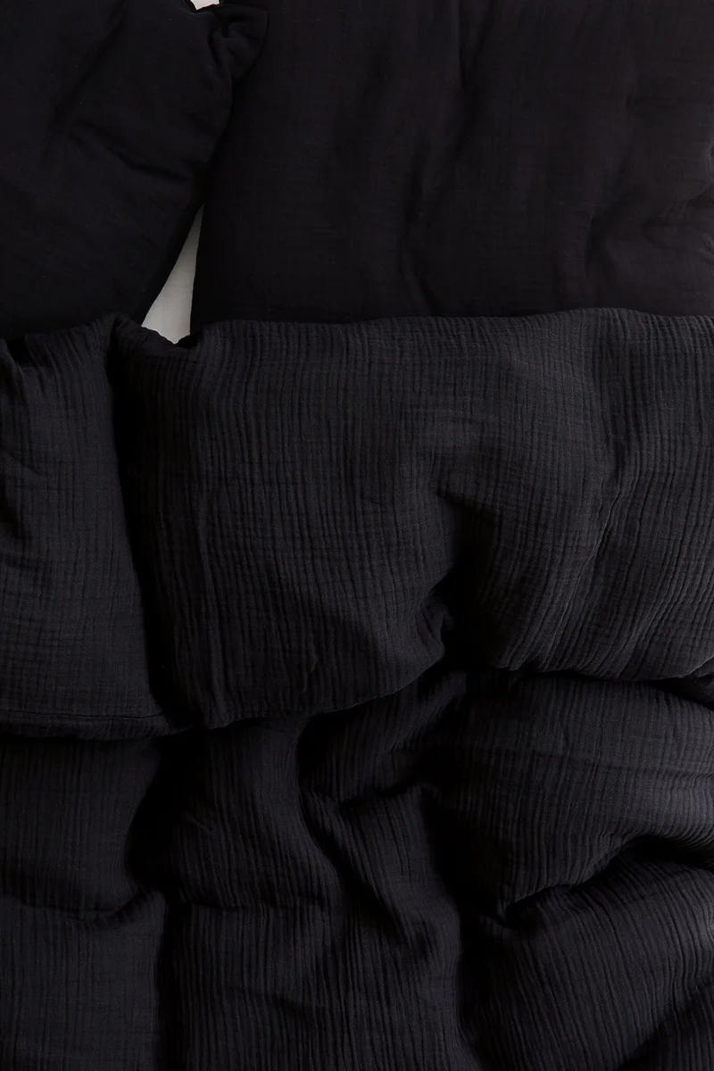 اتش اند ام طقم غطاء لحاف من القطن