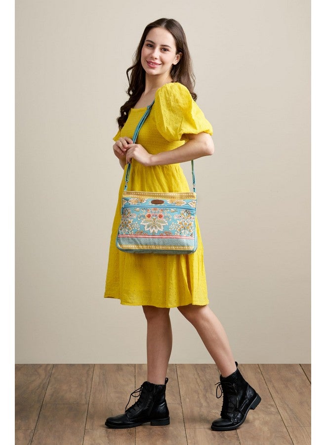 ميزون دي هيرمين حقيبة يد من Maison d' Hermine مصنوعة من قماش قطني وحقيبة كتف للنساء والرجال للتسوق والسفر للاستخدام اليومي وحقيبة كتف متعددة الجيوب بسحاب (ماركيز) - Image 4