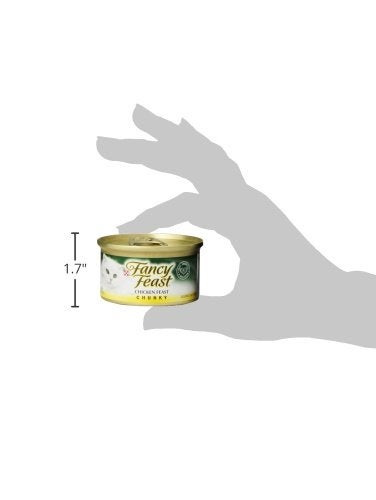 Fancy Feast Purina Fancy Feast Chunky Chicken Feast Wet Cat Food - (Pack of 24) 3 oz. Cans - Image 3