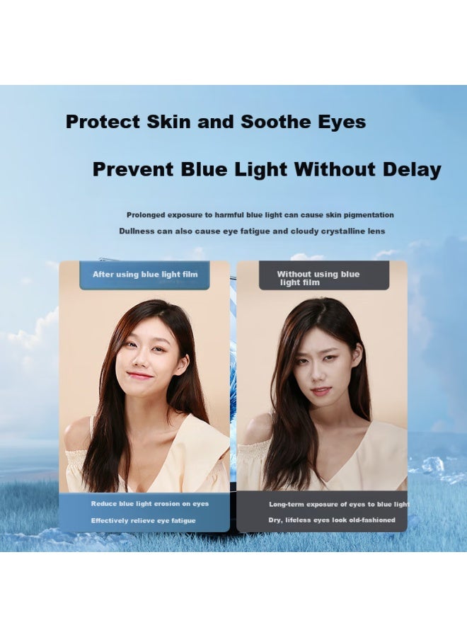 Llano (Llano) [Rhine Certification] Laptop Monitor Anti-Blue Light Protection Screen Anti-Radiation Eye Protection Film Desktop Acrylic Hanging Lg Universal 17-Inch 5:4 - Image 2