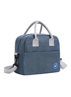 Eazy Kids Eazy Kids 6 & 4 Convertible Bento Lunch Box with Lunch Bag and Sandwich Cutter Set - Space KSA Blue  - Image 5