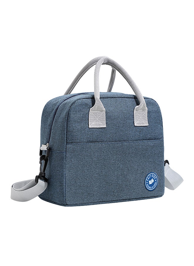 Eazy Kids - Eazy Kids 6 & 4 Convertible Bento Lunch Box with Lunch Bag and Sandwich Cutter Set - Space KSA Blue - Image 1