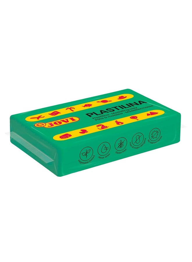 جوفي طين تشكيل جوفي بلاستيلينا قابل لإعادة الاستخدام وغير قابل للجفاف؛ 30، أخضر فاتح - Image 3