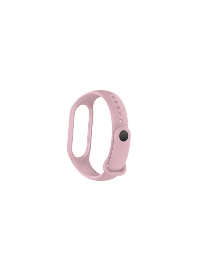 CATANES Xiaomi Mi Band 7 Replacement Strap Soft Silicone Watch Band Sand Pink Color - Image 2
