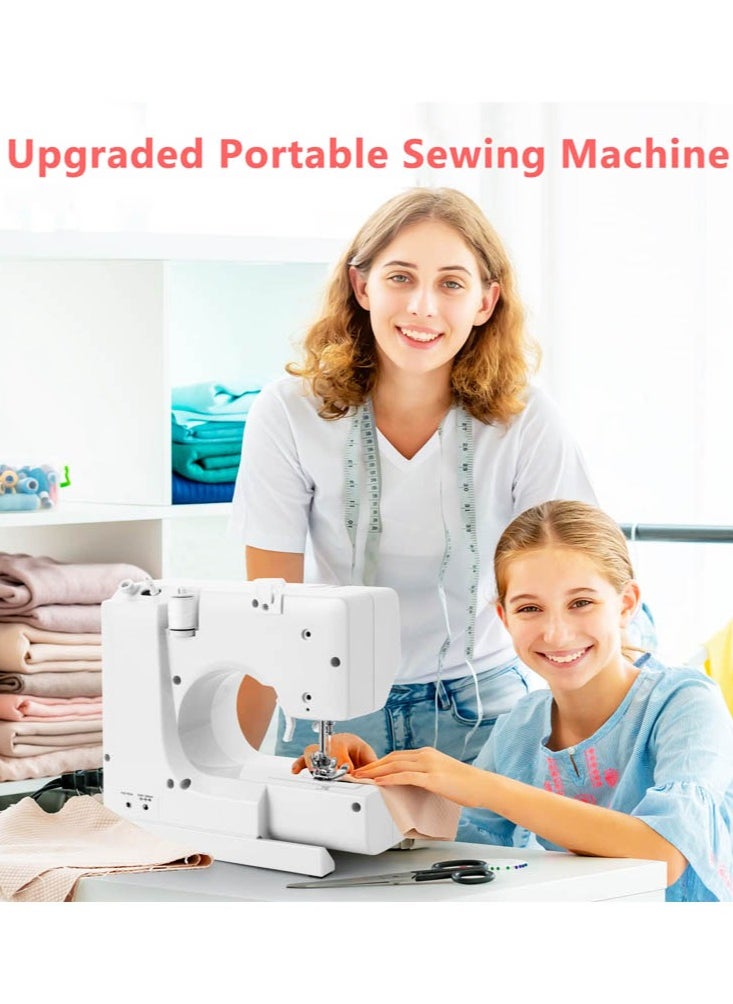 Joshberg Electric Sewing Machine, 12 Stitch Applications, Mending Machine for Clothes Fabrics, Simple Portable Great for Beginners  - Image 4