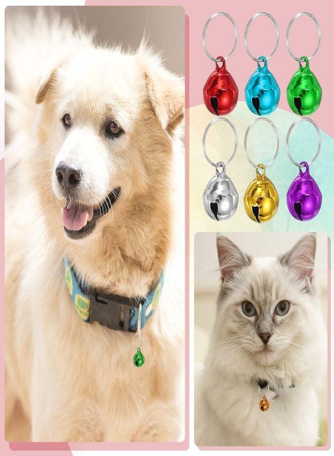 PATIKIL 24 PCS Dog Bell, Mini Cat Bell Small Pet Collar Bells Keychain Cute Bulk Metal Loud Jingle for Dog Collar Charm Pendant Necklace DIY Crafts Christmas Tree Decorations, Silver - Image 3