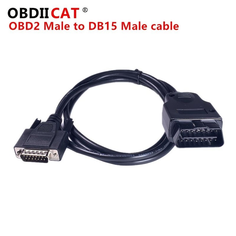 كابل تمديد ذكر DB15 للسيارة، واجهة OBD2، من ذكر OBD2 إلى ذكر DB15 × DB15 G - Image 1