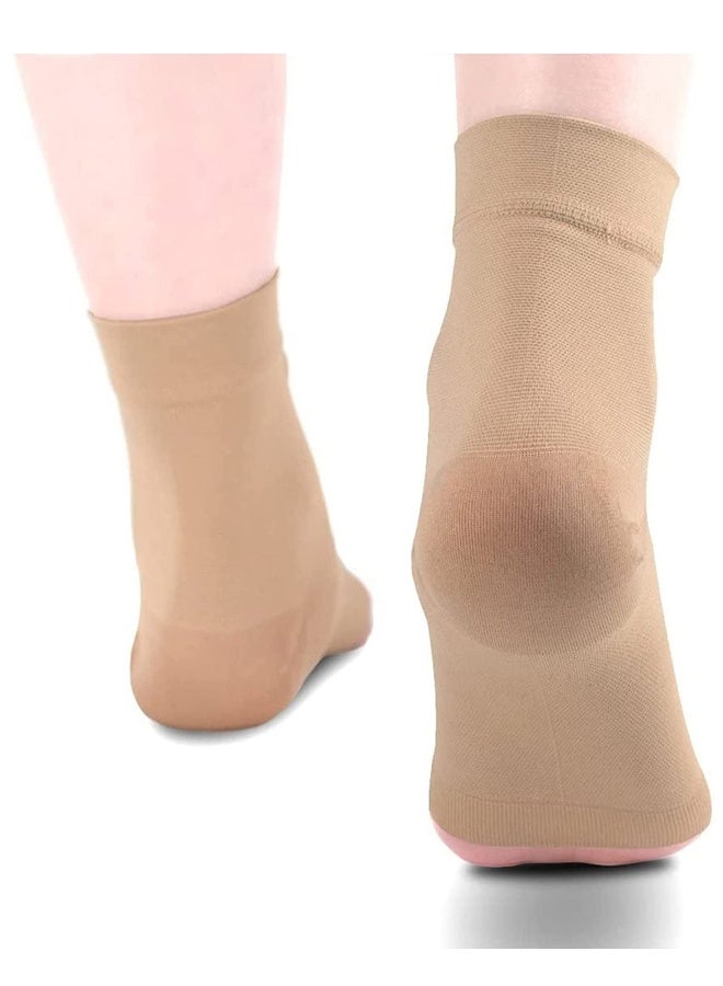 Generic Ankle Compression Sleeve For Sprained Open Toe Socks Breathable Elastic Thin Brace  - Image 4