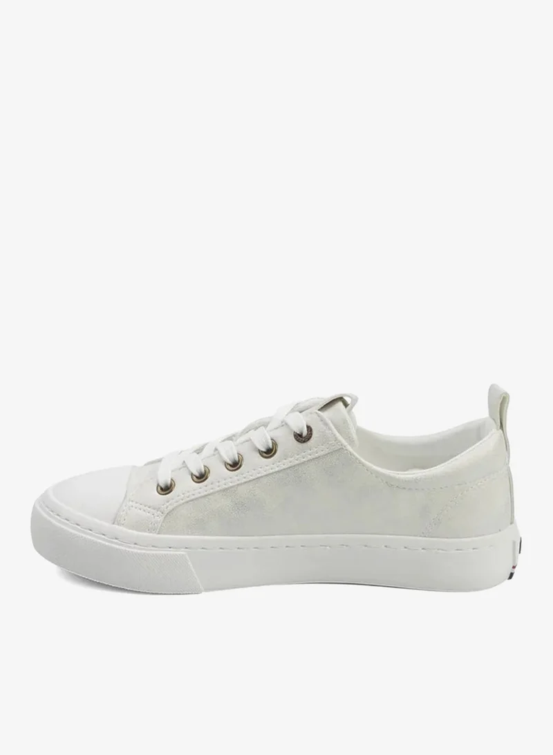 U.S. Polo Assn. white U.S. Polo Assn. Women’s White Casual Sneakers | Lightweight Lace-Up Fashion Shoes | Comfortable Everyday Walking Sneakers for Women | Stylish Low-Top Trainers for Women | Best Price UAE
