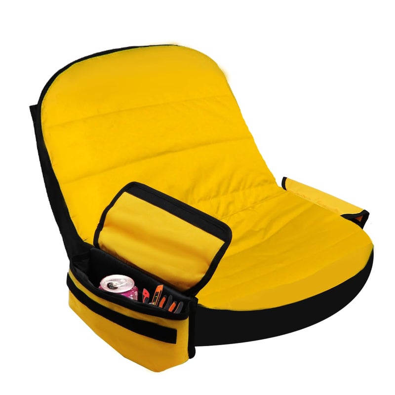 BeadChica AntiSlip Mower Seat Cover for John Deere Cub Cadet Riding Lawn Mower Seat Weatherproof Tractor Seat Cover with Pouch 600D Heavy Duty Medium - Image 2
