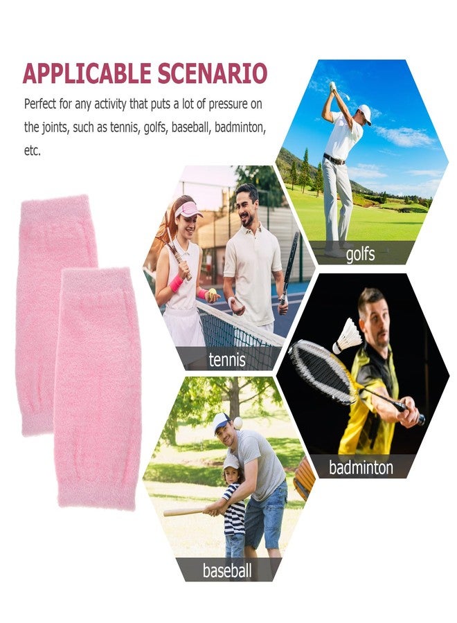 Healifty Heel Socks 2 Pairs Elbow Gel Cover Moisturizing Elbow Sleeves Exfoliating Soften Dry Cracked Skin Arm Guard Cracked Heel Socks - Image 5