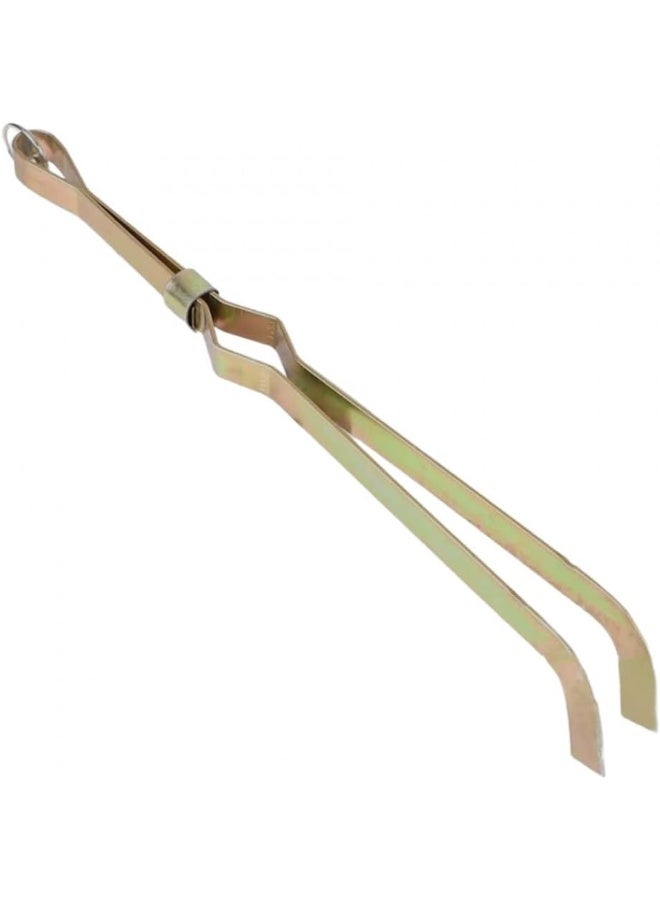 GO2CAMPS Charcoal Tong Steel Long for BBQ and Cooking - 25 CM | Barbeque Charcol Tong | Camping Charcoal Tong Long-Small - Image 5