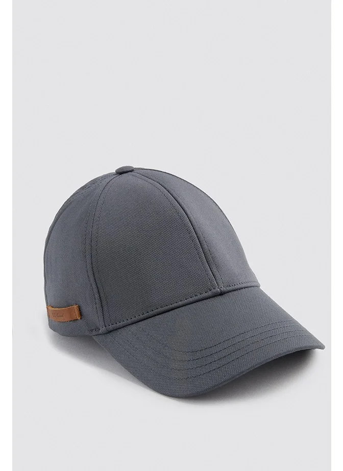 D'S DAMAT Anthracite Dobby Hat 9HC68S208SPKM