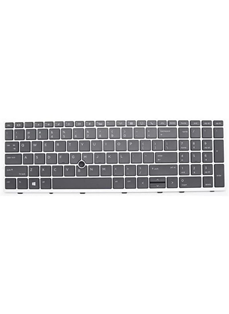 PARTNER - Replacement Keyboard for HP EliteBook 850 G5 850 G6 755 G5 Zbook 15u G5 Laptop - Image 1