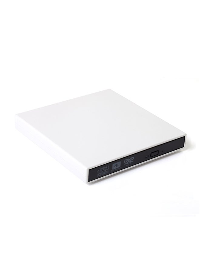 Generic - External Optical Drive Dvd Burner Mobile External Recorder Laptop Desktop Optical Drive Cross Border-Color:Black Dvd Burner - Image 1