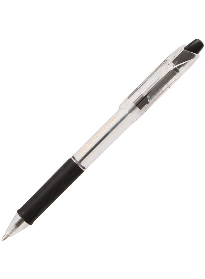 Pentel R.S.V.P. Rt New Retractable Ballpoint Pen Medium Line Black Ink 2 Pack (Bk93Bp2A) - Image 3