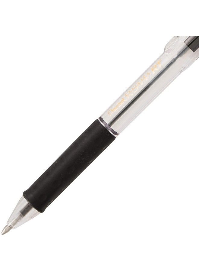 Pentel R.S.V.P. Rt New Retractable Ballpoint Pen Medium Line Black Ink 2 Pack (Bk93Bp2A) - Image 5