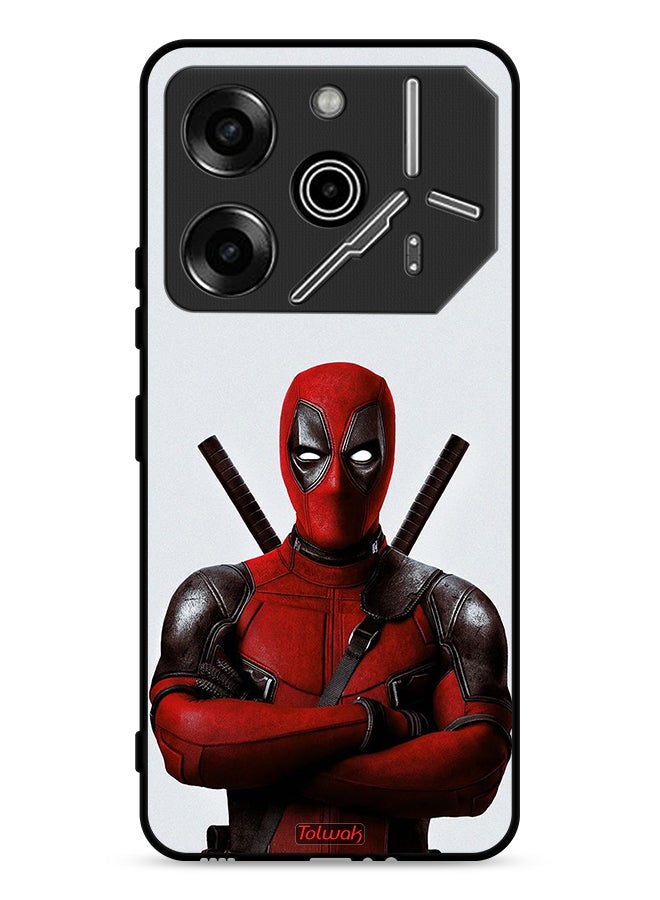 Tolwak Tecno Pova 6 Pro 5G Protective Case Cover Deadpool - Image 1