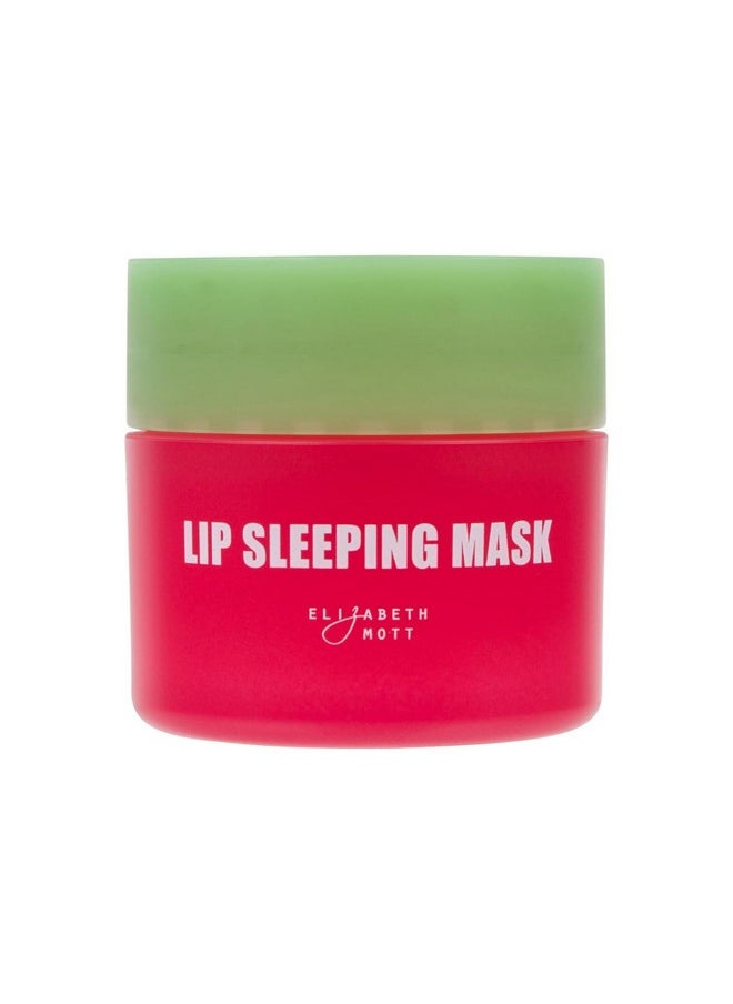 Elizabeth Mott Lip Sleeping Mask Overnight Lip Treatment Mask With Peptides To Repair & Restore Dry Chapped And Cracked Lips Plumps Hydrates Nourishes 0.71Oz  - Image 1