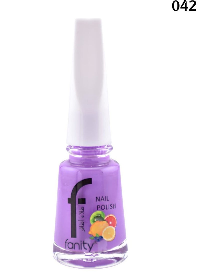 فانيتي طلاء أظافر – درجة 042 + مزيل طلاء أظافر مجاني - Image 1