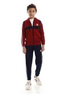 Boys trainning suit with multicolour