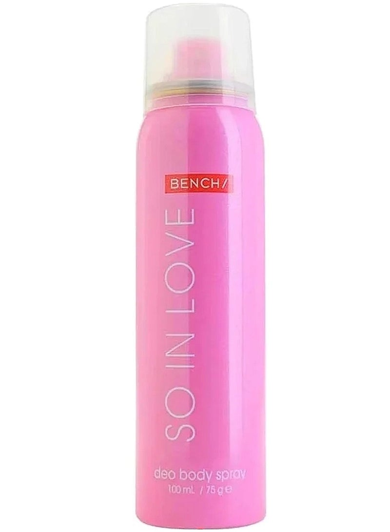 BENCH SO IN LOVE deo body spray 100 ml - Image 1