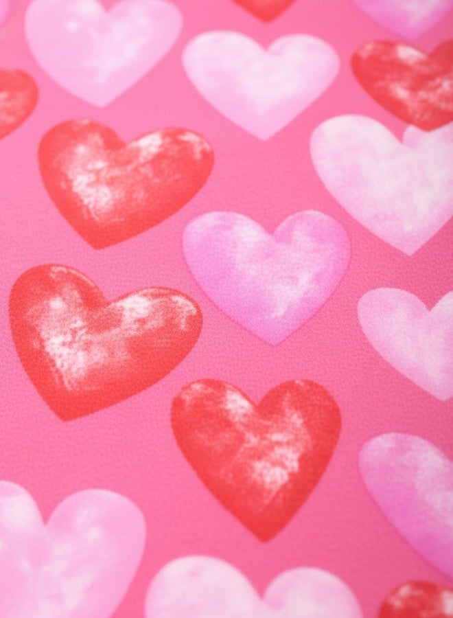 ANTHRILO Heart Pink Fleece Girls Sweatshirt Jogger Set - Pink | 9-10 Years - Image 5