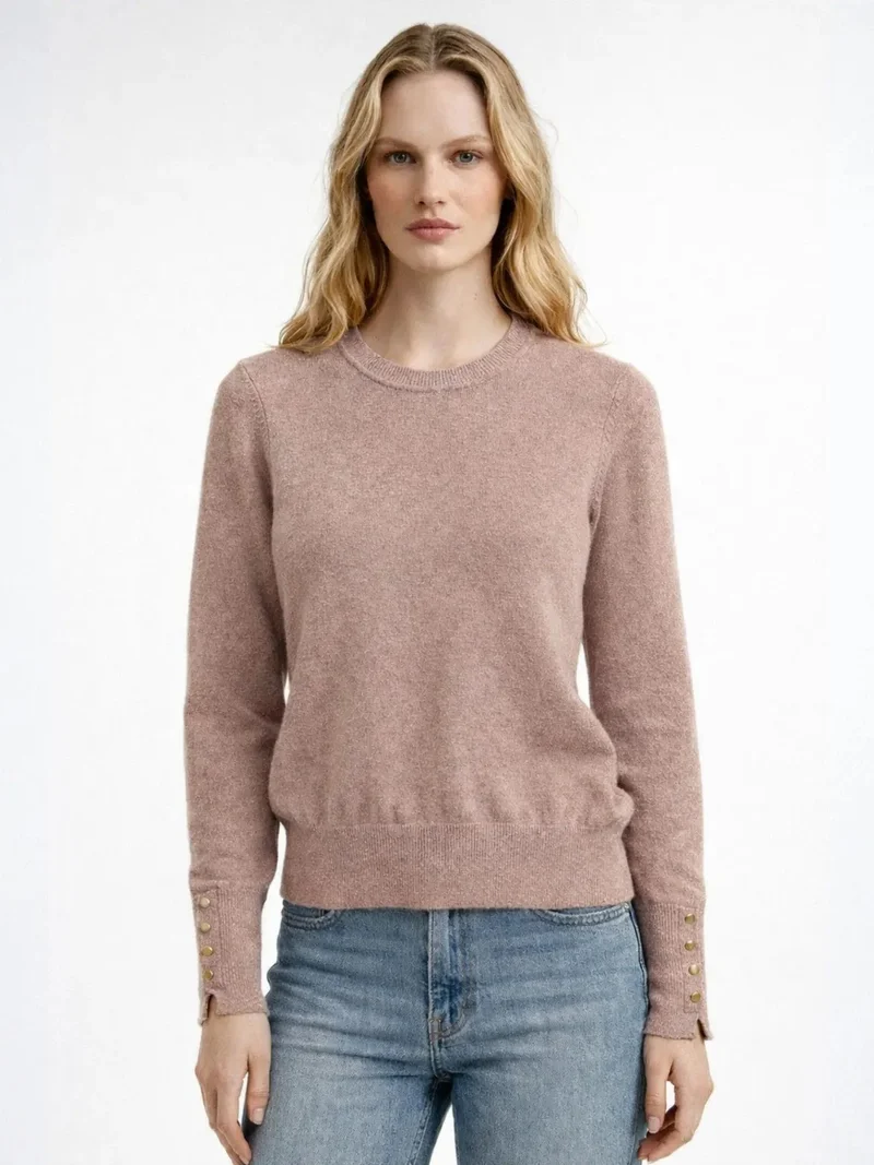 ميكسراي Mixray Crew Neck Knit Sweater
