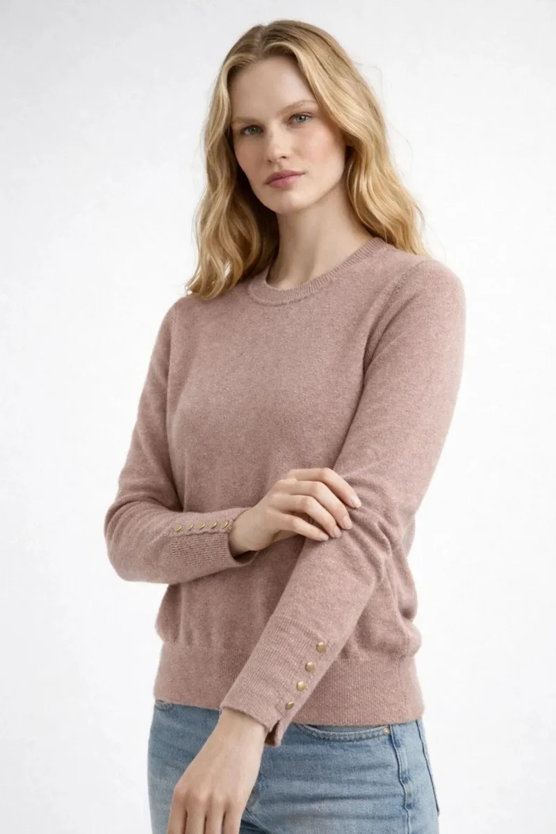 هيكاب Mixray Crew Neck Knit Sweater