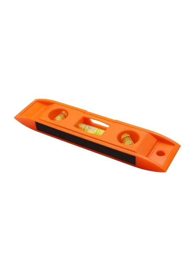 Tangerine Magnetic Mini Level Portable Tool For Home Maintenance And Appliance Installation - Image 1
