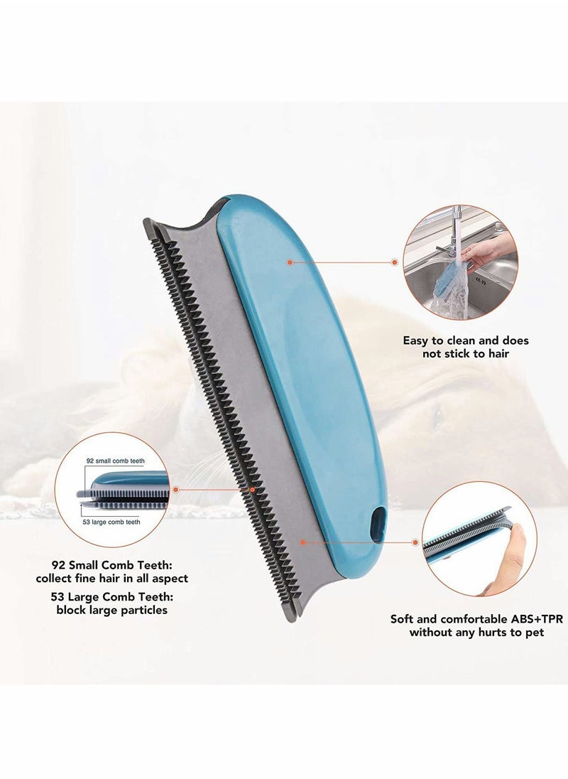 KASTWAVE - Cat Brush Dog Brush Self Cleaning Brush Cat Brush Dog Brush for Shedding and Grooming with Long or Short Hair, Self-Cleaning Brush Can Clean the Hair Left by Pets on Your Body - Image 1