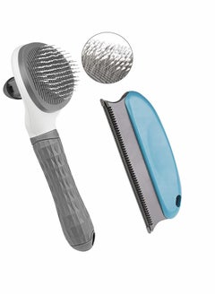 Cat Brush Dog Brush Self Cleaning Brush Cat Brush Dog Brush for Shedding and Grooming with Long or Short Hair, Self-Cleaning Brush Can Clean the Hair Left by Pets on Your Body