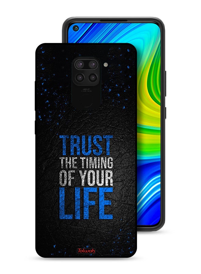 Tolwak Xiaomi Redmi Note 9 Protective Case Cover Trust The Timing Of Your Life - Image 1