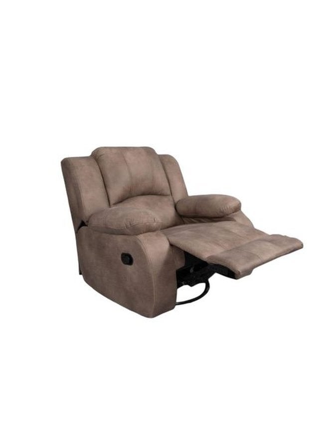 هاوزيت كرسي استرخاء بثلاث حركات، بني، ٩٠ عرض × ٨٠ طول × ١٠٠ ارتفاع  - Image 2