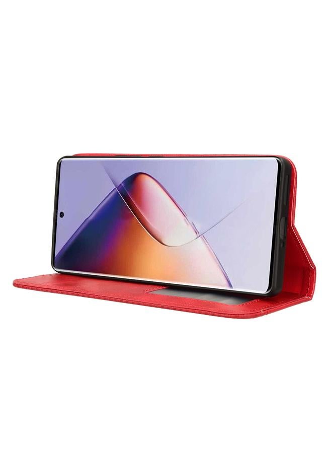 Zaboon Case For Infinix Note 40 5G X6852 Magnetic Buckle Retro Texture Leather Phone Case - Image 5